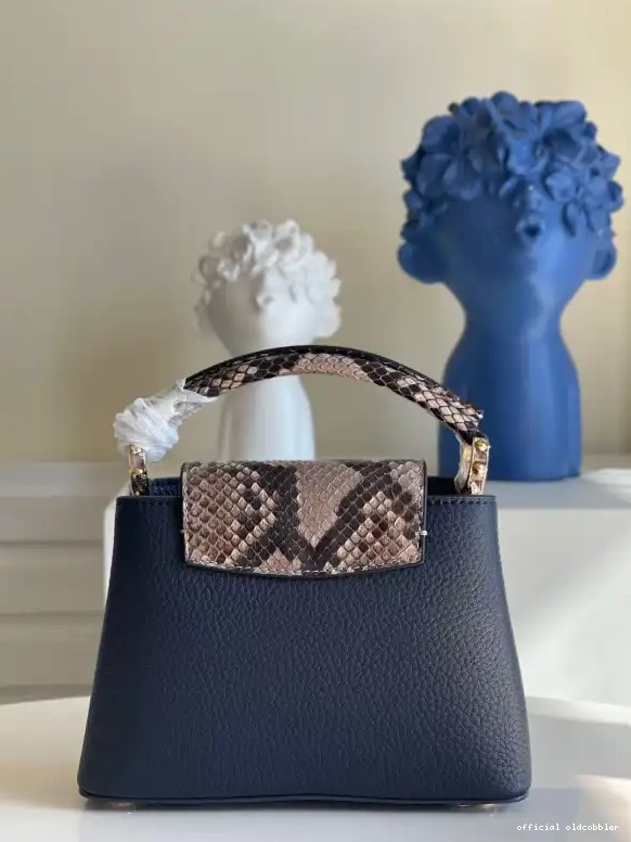 Official oldcobbler LOUIS VUITTON CAPUCINES MINI 0626